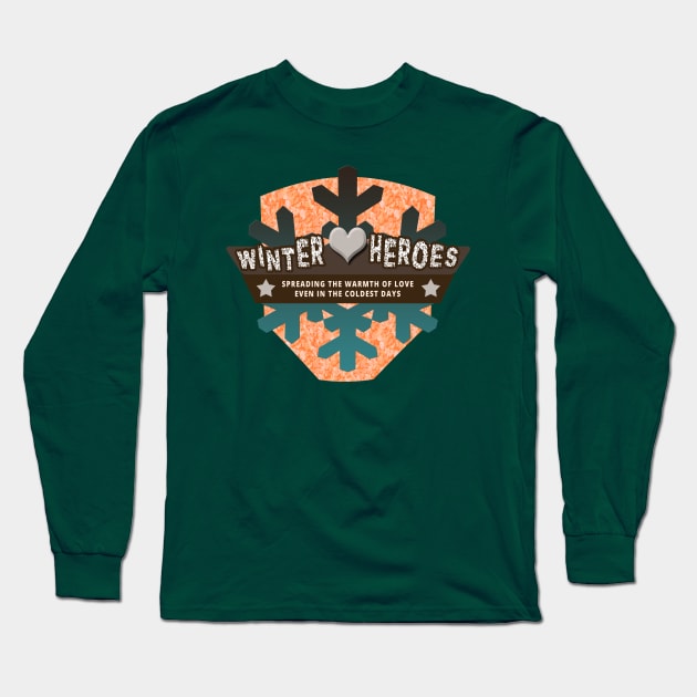 Winter Heroes Long Sleeve T-Shirt by tatzkirosales-shirt-store